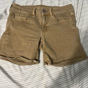 AE Khaki shorts